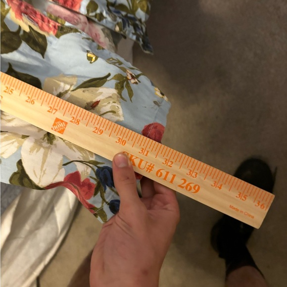 Roaman’s Floral Longsleeve Button Up Shirt Size 1X RN88842 NWOT Pockets - Picture 9 of 16